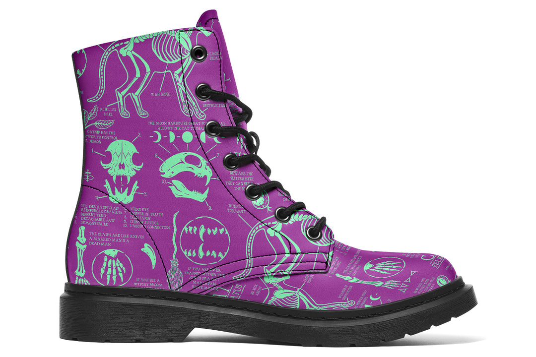 Ultraviolet Cat Study Boots