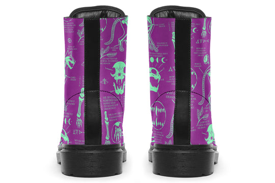 Ultraviolet Cat Study Boots