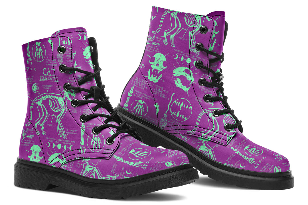 Ultraviolet Cat Study Boots