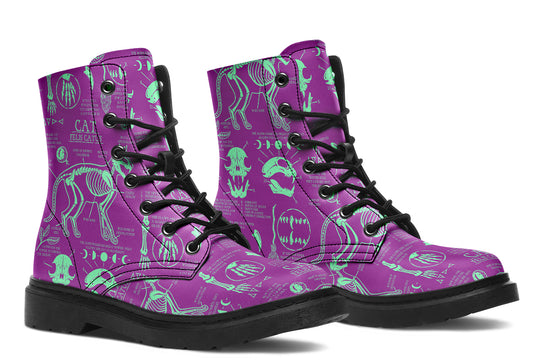 Ultraviolet Cat Study Boots