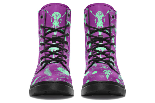Ultraviolet Raven Study Boots