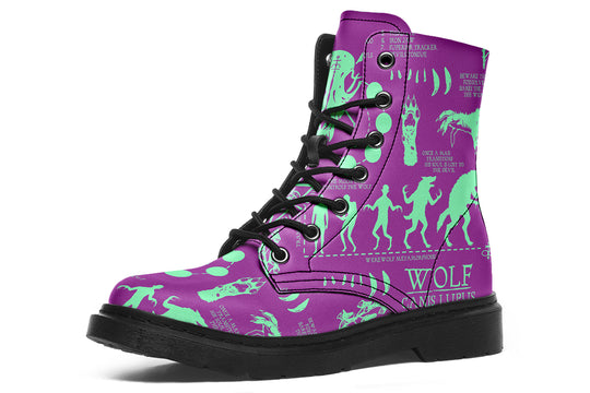 Ultraviolet Wolf Study Boots