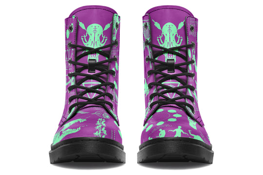 Ultraviolet Wolf Study Boots
