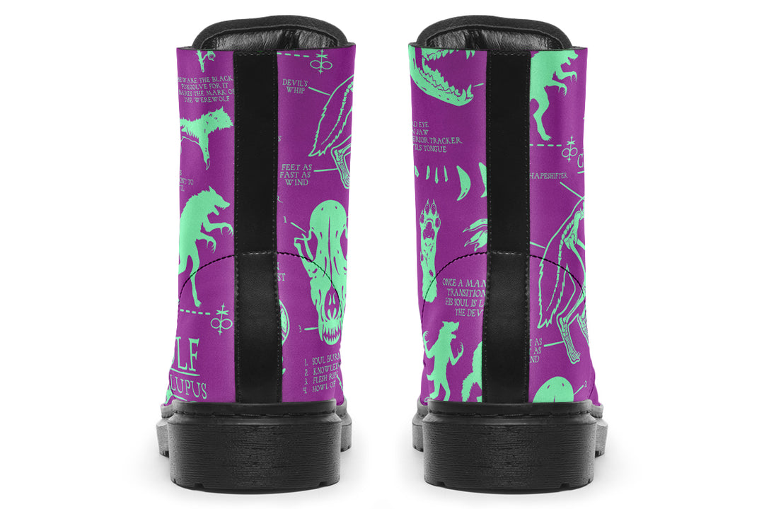 Ultraviolet Wolf Study Boots