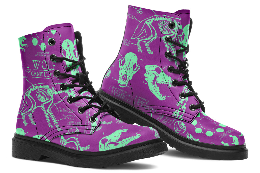 Ultraviolet Wolf Study Boots