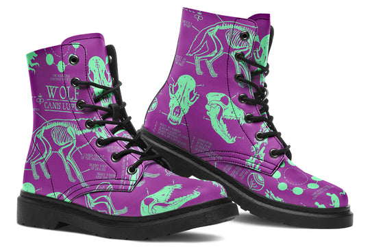 Ultraviolet Wolf Study Boots