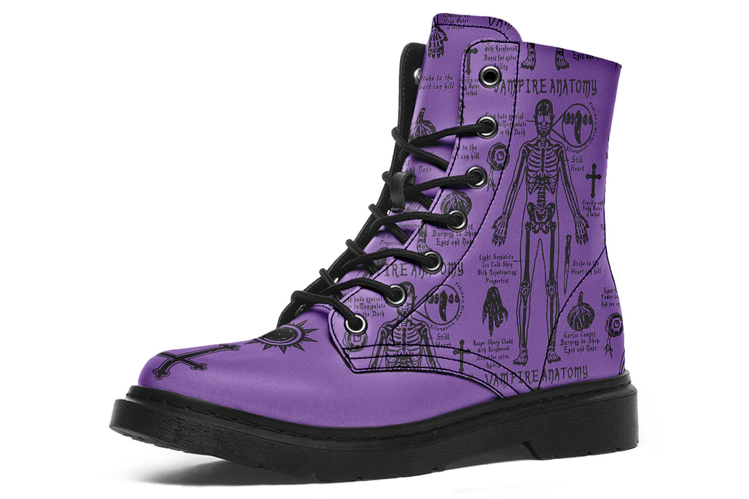 Violet Vampire Study Boots