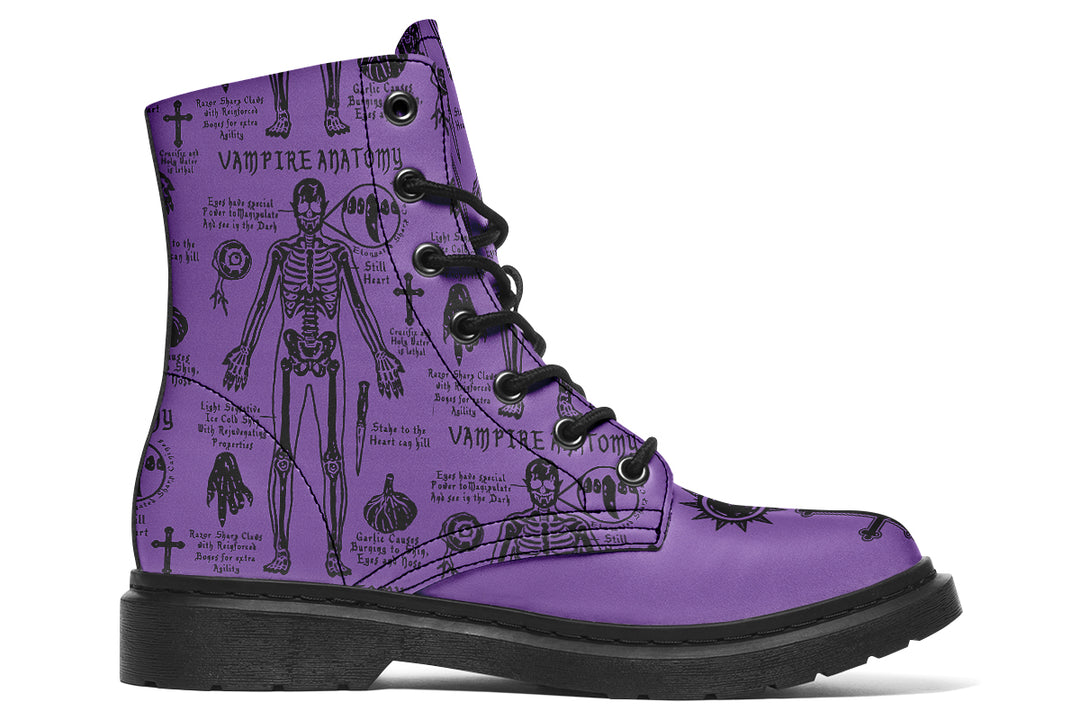 Violet Vampire Study Boots