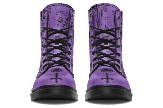 Violet Vampire Study Boots