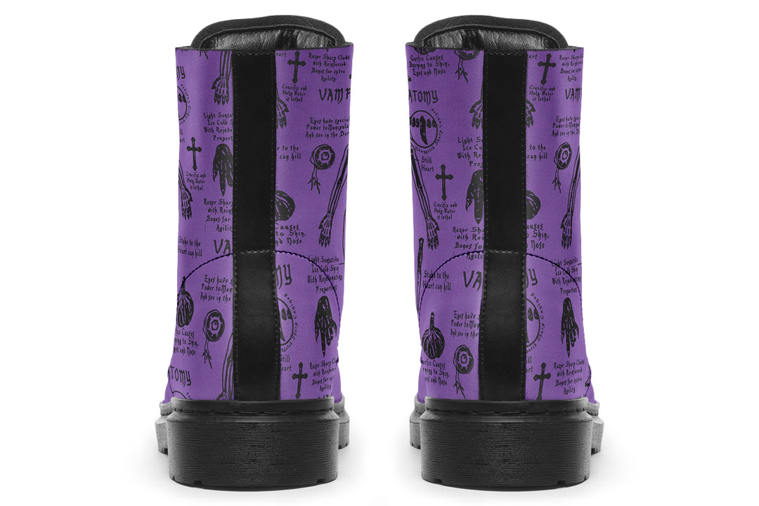 Violet Vampire Study Boots