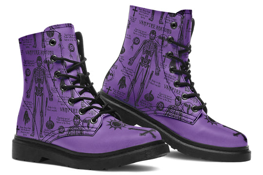 Violet Vampire Study Boots
