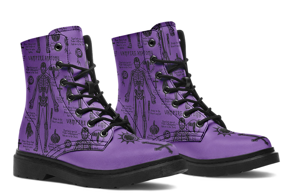 Violet Vampire Study Boots