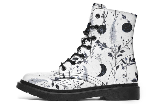 White Twilight Garden Boots