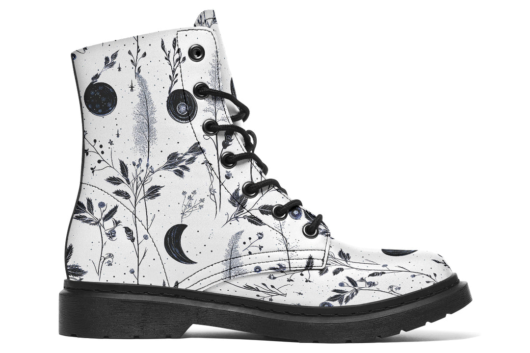 White Twilight Garden Boots