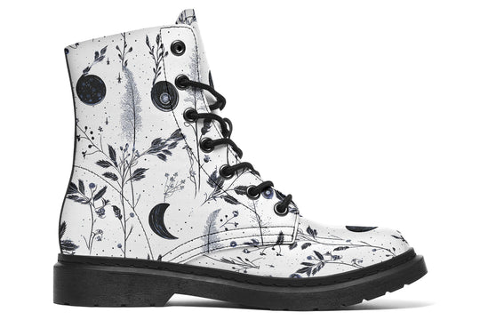 White Twilight Garden Boots