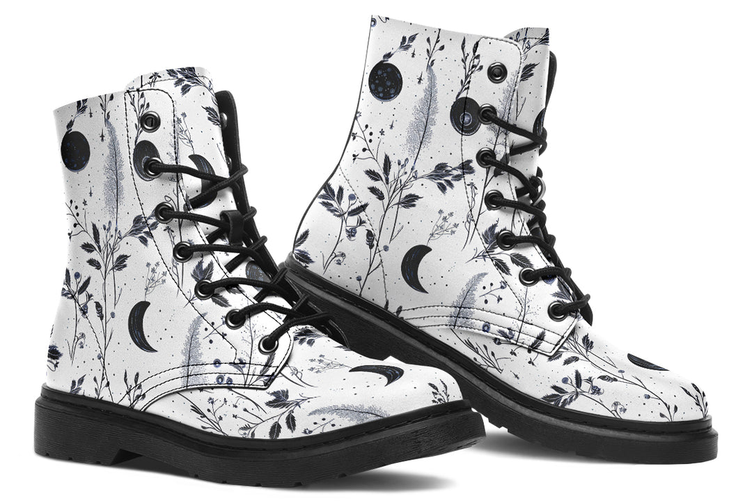 White Twilight Garden Boots