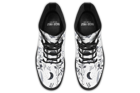 White Twilight Garden Boots