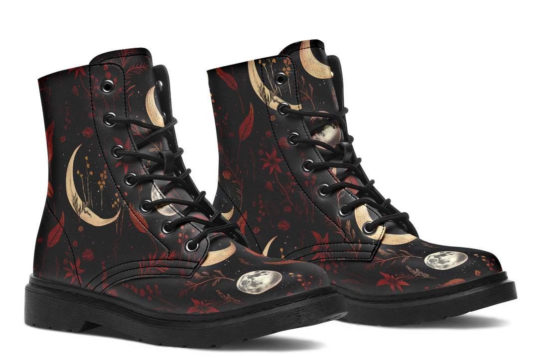 Wine Moonlit Botanica Boots