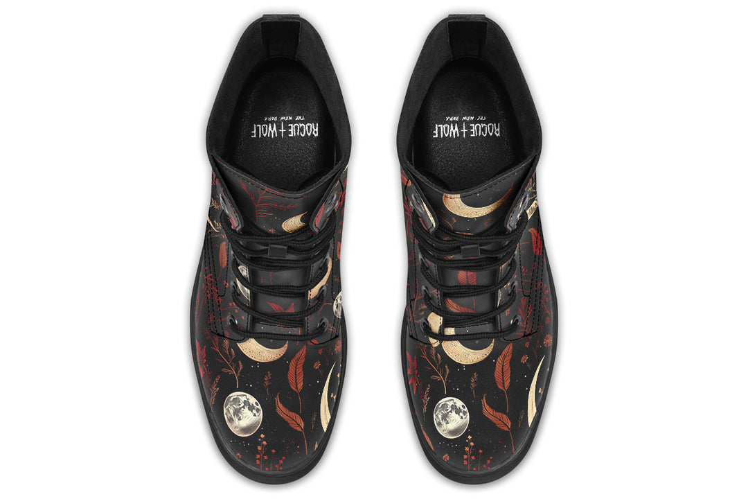 Wine Moonlit Botanica Boots