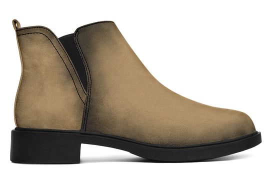 Elder Hide Chelsea Boots - Comfy Slip-On - Soft & Water-Resistant Micro-Suede Vegan Shoes