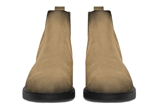 Elder Hide Chelsea Boots - Comfy Slip-On - Soft & Water-Resistant Micro-Suede Vegan Shoes