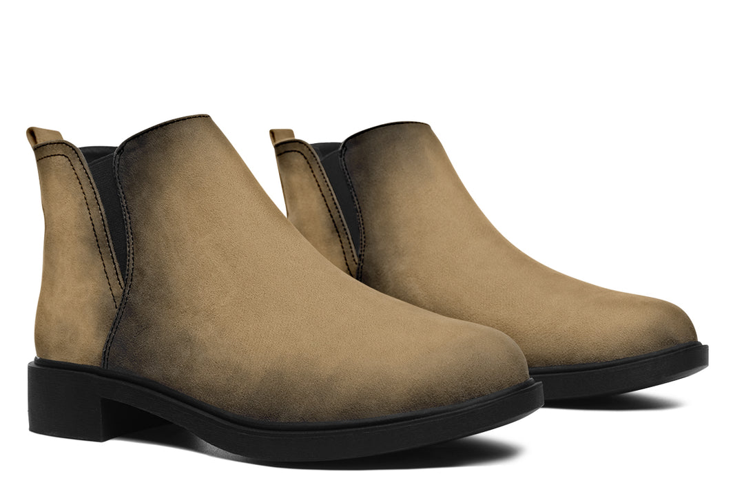 Elder Hide Chelsea Boots - Comfy Slip-On - Soft & Water-Resistant Micro-Suede Vegan Shoes