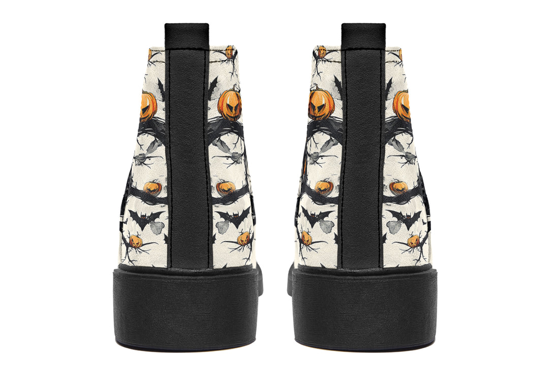 Evil Gourds Chelsea Boots - Comfy Slip-On - Soft & Water-Resistant Micro-Suede Vegan Shoes