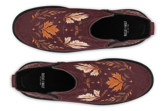 Oxblood Autumnalis Chelsea Boots