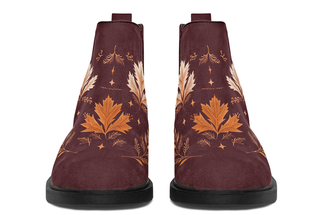 Oxblood Autumnalis Chelsea Boots