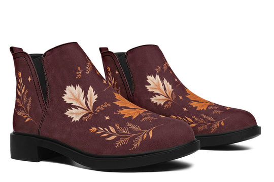 Oxblood Autumnalis Chelsea Boots