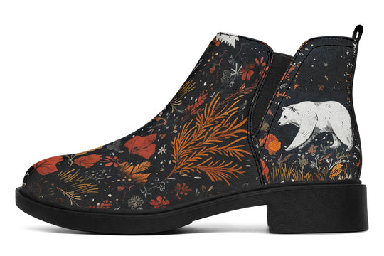 Spirit Guardian Chelsea Boots - Comfy Slip-On - Soft & Water-Resistant Micro-Suede Vegan Shoes