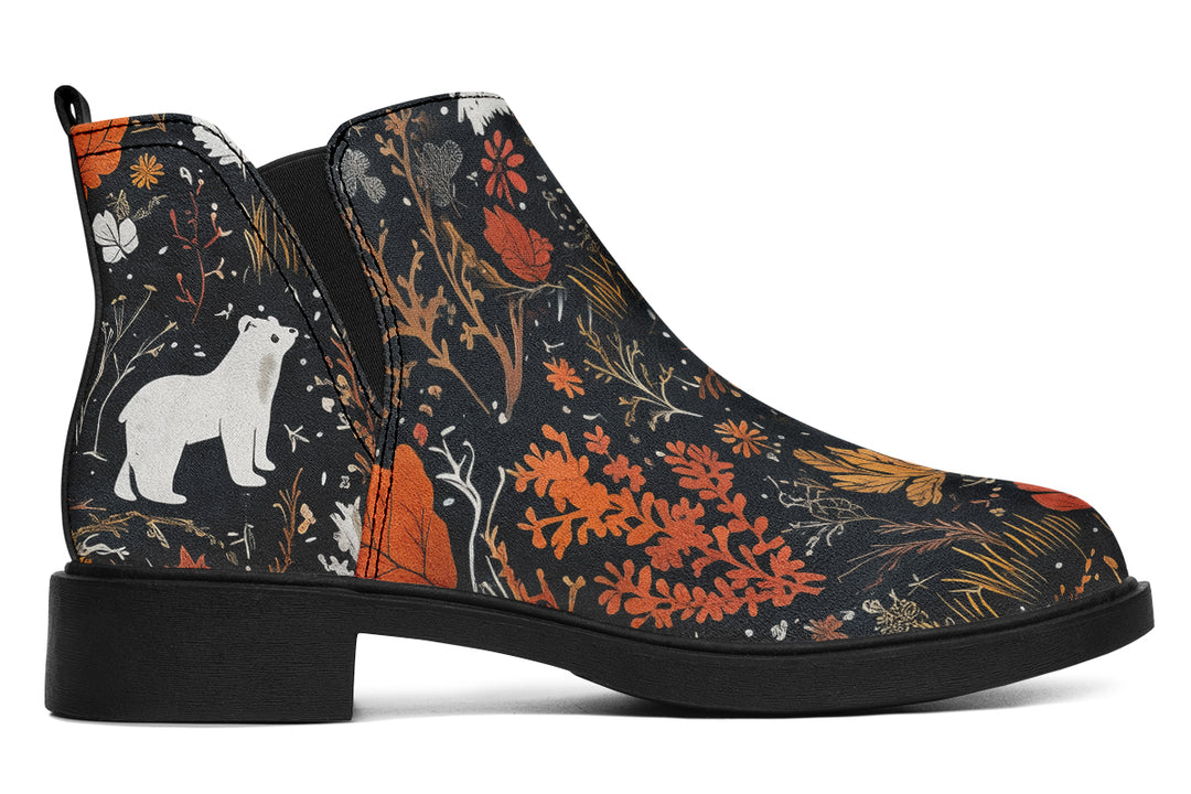 Spirit Guardian Chelsea Boots - Comfy Slip-On - Soft & Water-Resistant Micro-Suede Vegan Shoes