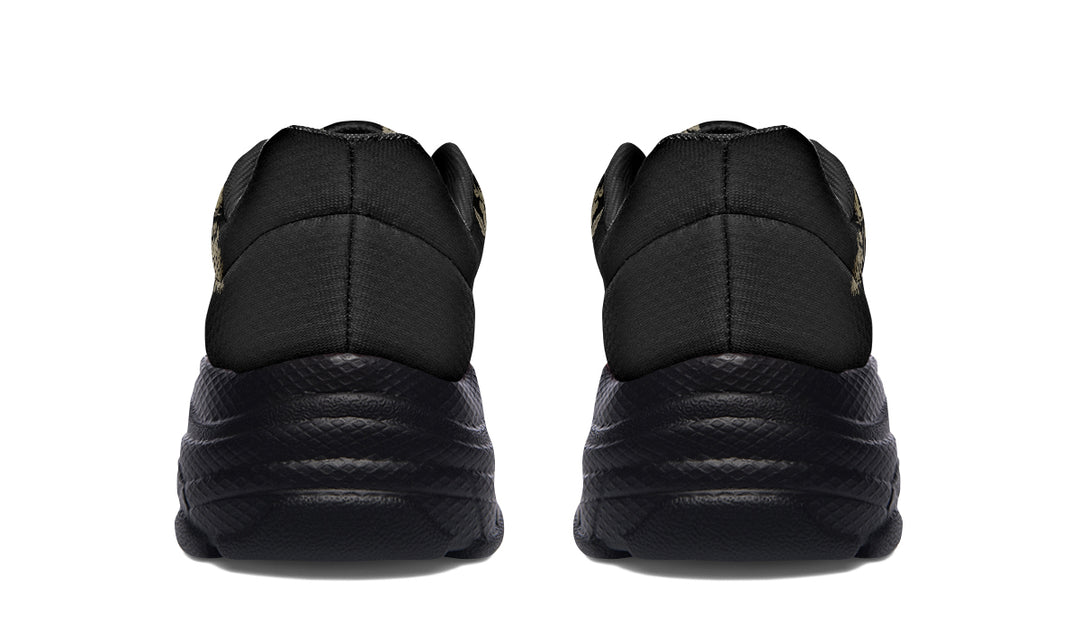 Black Night Ivy Chunky Sneakers