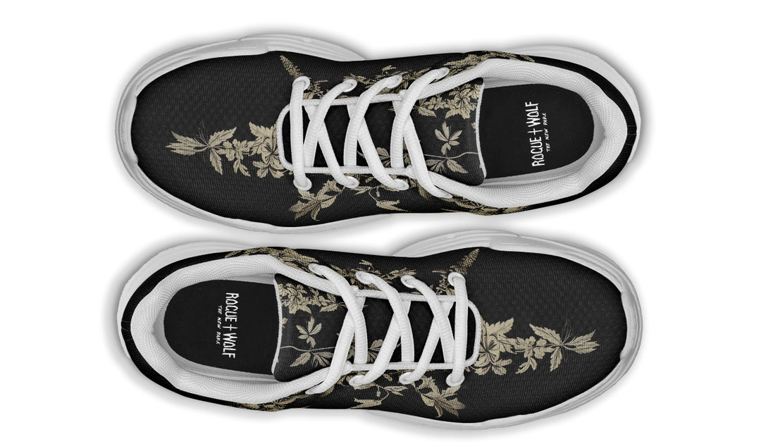 Black Night Ivy Chunky Sneakers