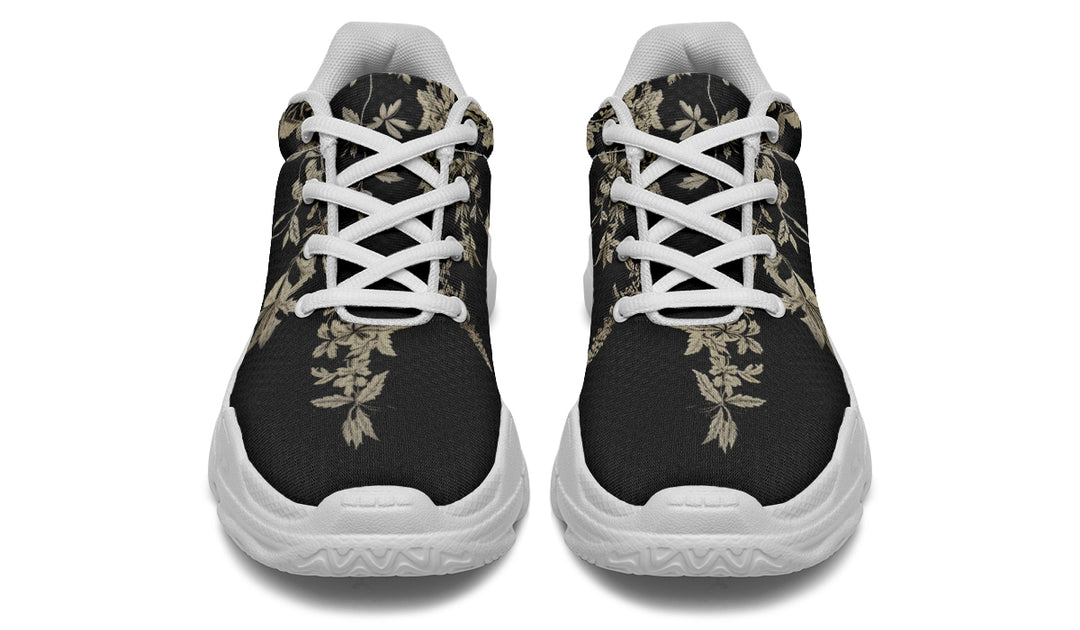 Black Night Ivy Chunky Sneakers