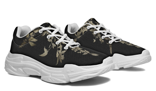 Black Night Ivy Chunky Sneakers