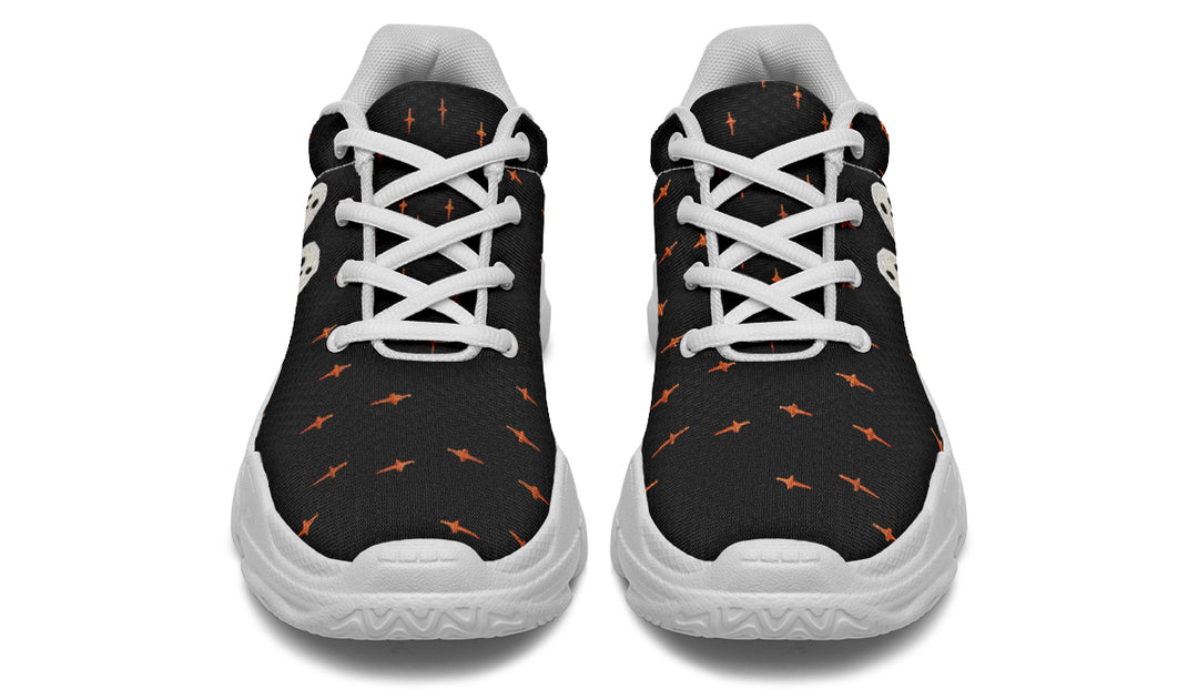 Boo Chunky Sneakers - Light Breathable and Comfortable Sports Shoes with Platform Soles