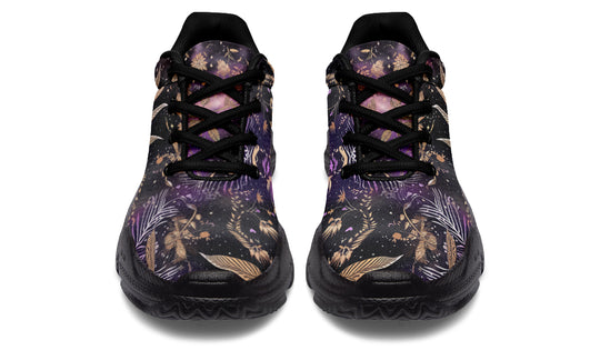 Galactic Bloom Chunky Sneakers - Light Breathable and Comfortable Sports Shoes with Platform Soles