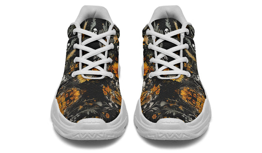 Grim’s Harvest Chunky Sneakers - Light Breathable and Comfortable Sports Shoes with Platform Soles