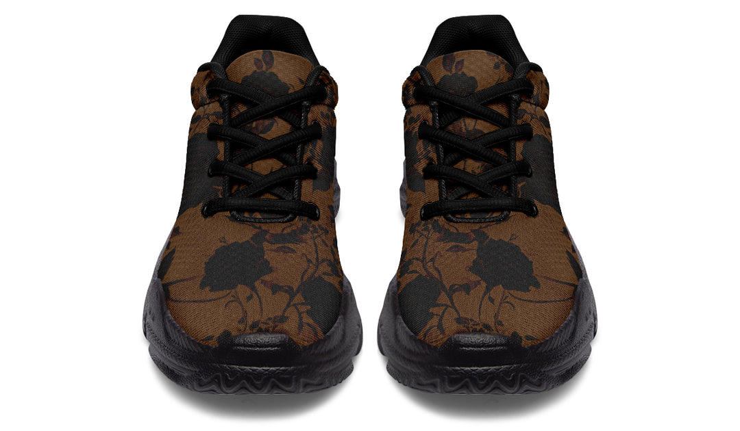 Sepia Rose Romance Chunky Sneakers