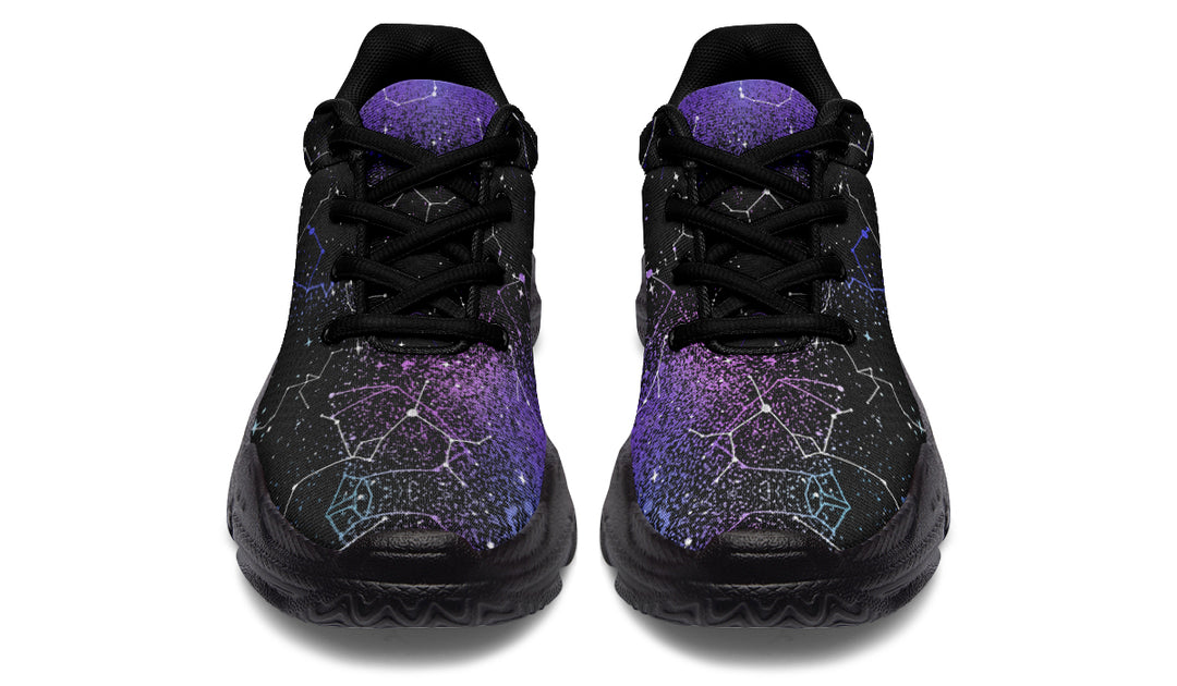 Aurora Chunky Sneakers - Platform Shoes Dark Academia Gothic Urban Streetwear Thick Sole Footwear