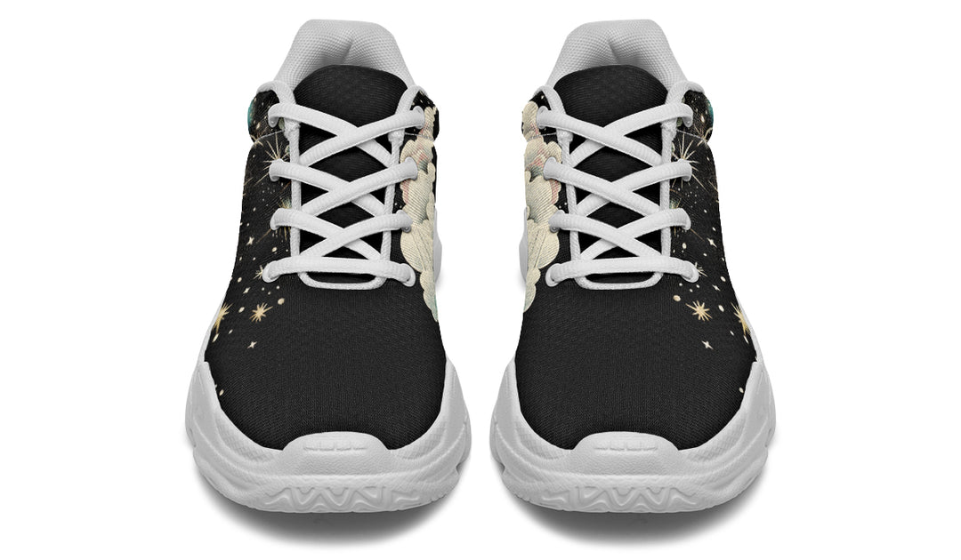 Orion’s Dream Chunky Sneakers - Platform Shoes Urban Statement Gothic Style Thick Sole Dark Academia