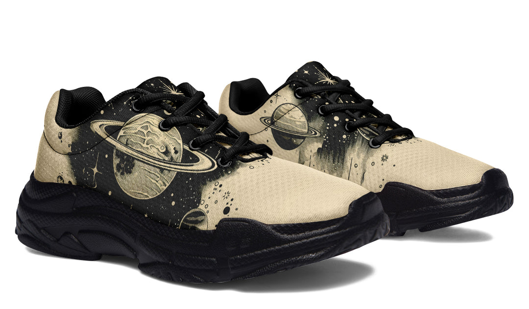 Starwalker Chunky Sneakers - Light Breathable and Comfortable Sports Shoes with Platform Soles