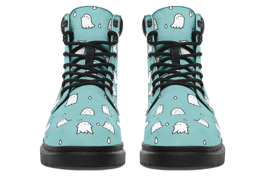 Aqua Ghost Party Classic Boots