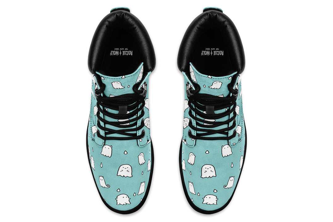Aqua Ghost Party Classic Boots