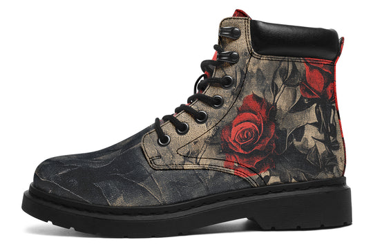 Crimson Thorns Classic Boots