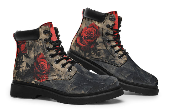 Crimson Thorns Classic Boots