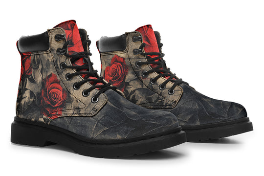 Crimson Thorns Classic Boots