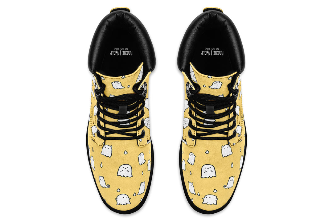 Gold Ghost Party Classic Boots