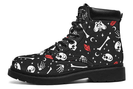 Skulls & Crystals Classic Boots